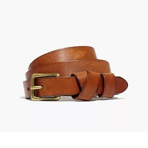 Madewell crisscross skinny belt